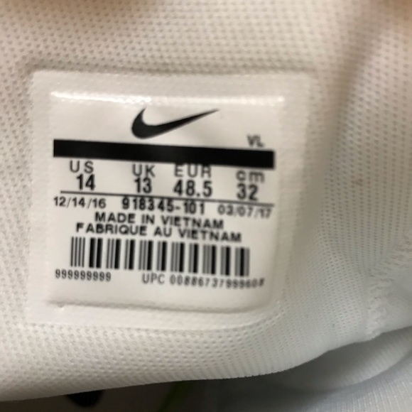 Nike Force Savage Football Cleats. Size 14. - Picture 4 of 5